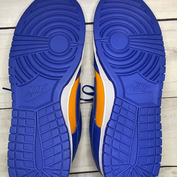 Nike Men's 11.5 Dunk Low Retro Sneakers, Knicks or University of Florida Gators! - Picture 5 of 7
